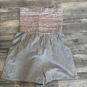 Striped American Eagle Romper